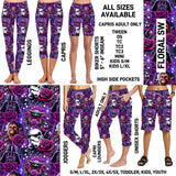 RTS - Floral SW Full Joggers/Capri Loungers/Unisex Shorts