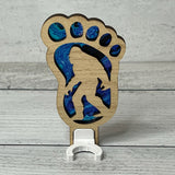 Bigfoot Foot Print - Sasquatch - Handcrafted Night Light