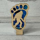 Bigfoot Foot Print - Sasquatch - Handcrafted Night Light