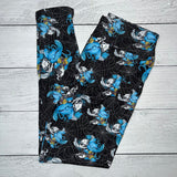 Horror Stitch Nightmare - Leggings with Pockets