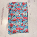 Flamingo Mosaic - Leggings with Pockets