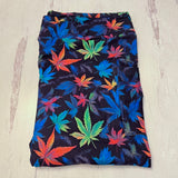 Bright Weed - Leggings with Pockets