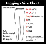 Blue Dragonfly - Leggings with Pockets