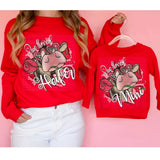 One Loved Heifer White Font